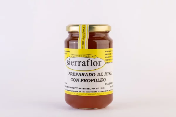 Preparado de miel con propóleo